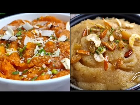 Chana Dal Halwa Aur Suji Ka Halwa | Chane Ki Dal Ka Halwa Recipe | Perfect Chana Dal halwa