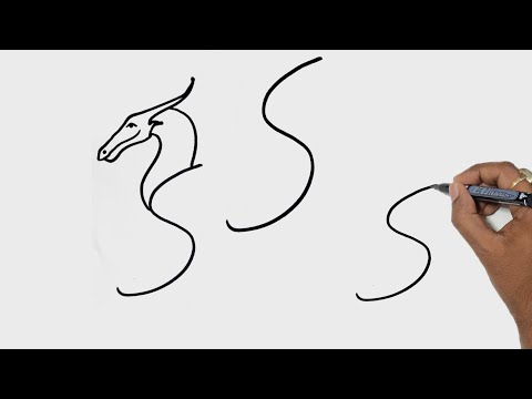 Dragon drawing | how to draw a dragon easy | draw a dragon ||  Dragon drawing