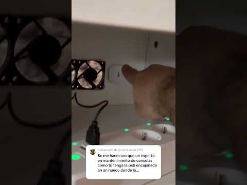 Os enseño como disipa el calor mi PS5