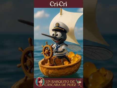 Un barquito de cáscara de nuez - Cri-Cri- La Caputxeta #cancionesinfantiles #cricri #musica