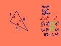 Triangle Properties and Relationships