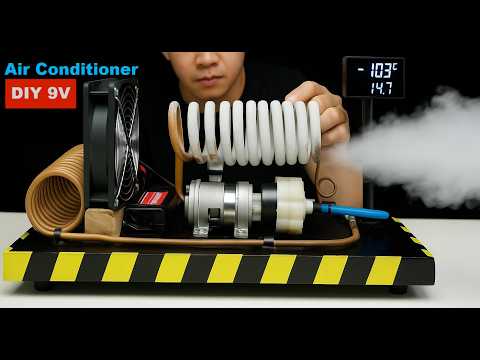 DIY 9V Cooling Machine Hits  -10°C at Home! 💡 Try It Now!