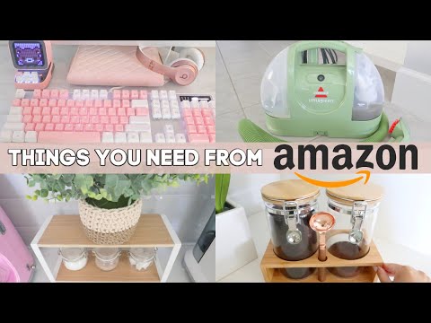 Amazon Must Haves with links! 10 Products You Need in 2021! kitchen, carpet cleaner, coffee items!