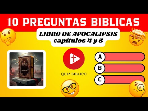 🔥 QUIZ BÍBLICO DEL LIBRO DE APOCALIPSIS 📖 10 PREGUNTAS CLAVE 🔍 | ¿CUÁNTO SABES REALMENTE?