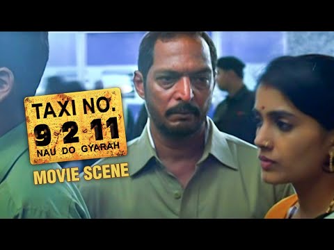 Nana Patekar Fights At The Railway Station | Taxi No. 9211 | Movie Scene