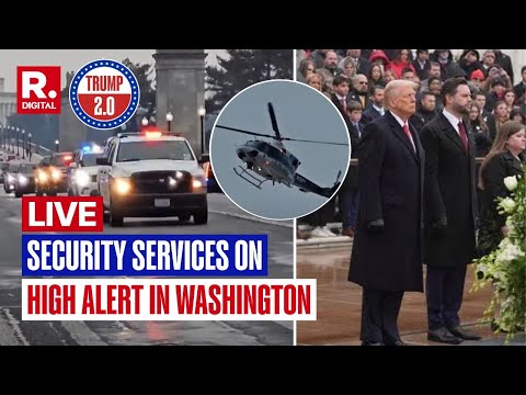 Security Tightened Ahead Of Trump's Swearing-In Ceremony | Trump inauguration | Arlington Cemetery