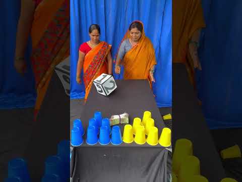 Best Family Ludo Flip & Drop Cup Challenge 9 #game #shorts