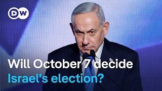 YouTube video thumbnail: October 7 Looms Over Israel's First Election Since the 2023 Attacks