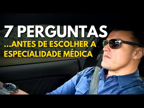 7 perguntas decisivas na hora de escolher a especialidade médica!
