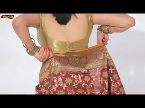 How To Wear Traditional Cotton Saree In a Very Modern Way | Learn Saree Drape For Girls (Tutorial)