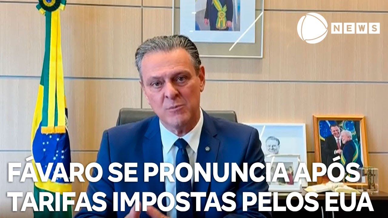Carlos Fávaro se pronuncia após tarifas impostas pelos EUA