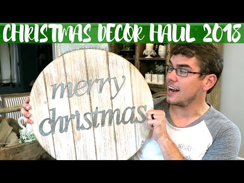 2018 CHRISTMAS DECOR HAUL