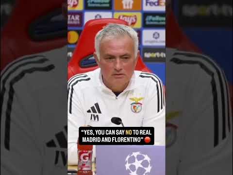🚨😏 “It’s possible to say 𝐍𝐎 to Real Madrid and Florentino?”, José Mourinho says 𝐘𝐄𝐒 🤍🤷🏼♂️