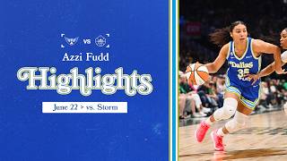 Highlights: Azzi Fudd CAREER-HIGH 26 points, 3 rebounds and 4 steals vs Seattle Storm | 6.22.26