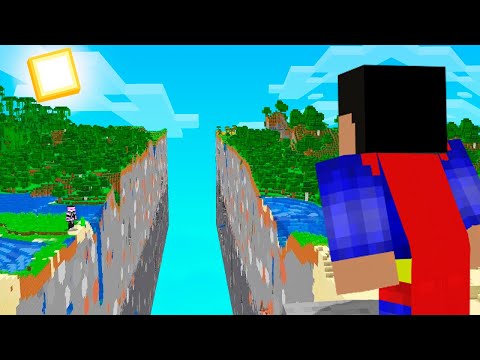 MI AMIGO DIVIDIÓ MI MUNDO A LA MITAD EN MINECRAFT TROLL 😱