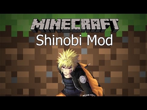 Minecraft Mod รีวิว - Mod นารูโตะ | Shinobi Mod