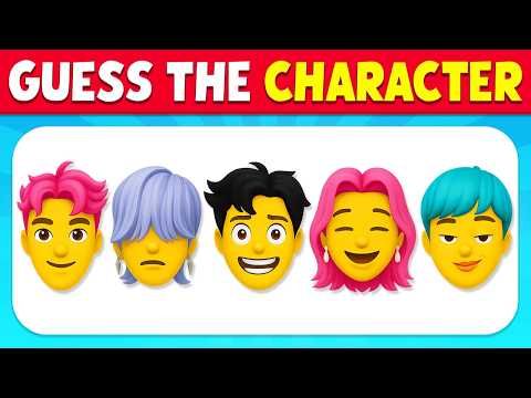 Guess KPop Demon Hunters Movie Character 2025 by Emoji | Saja Boys, Jinu, Mira, Rumi, Baby Saja