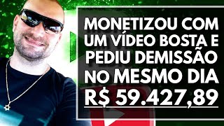 LARGOU O EMPREGO NA HORA COM APENAS UM VÍDEO QUE VIRALIZOU NO MESMO DIA COM AS TÉCNICAS DE CTR🚀🚀🚀