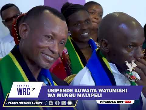 USIPENDE KUWAITA WATUMISHI WA MUNGU MATAPELI
