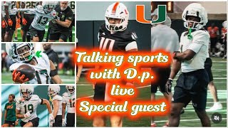 Pro day and spring football babyyyy! Talking sports with D.p. live!