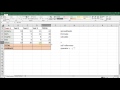 Spreadsheet Functions and Features