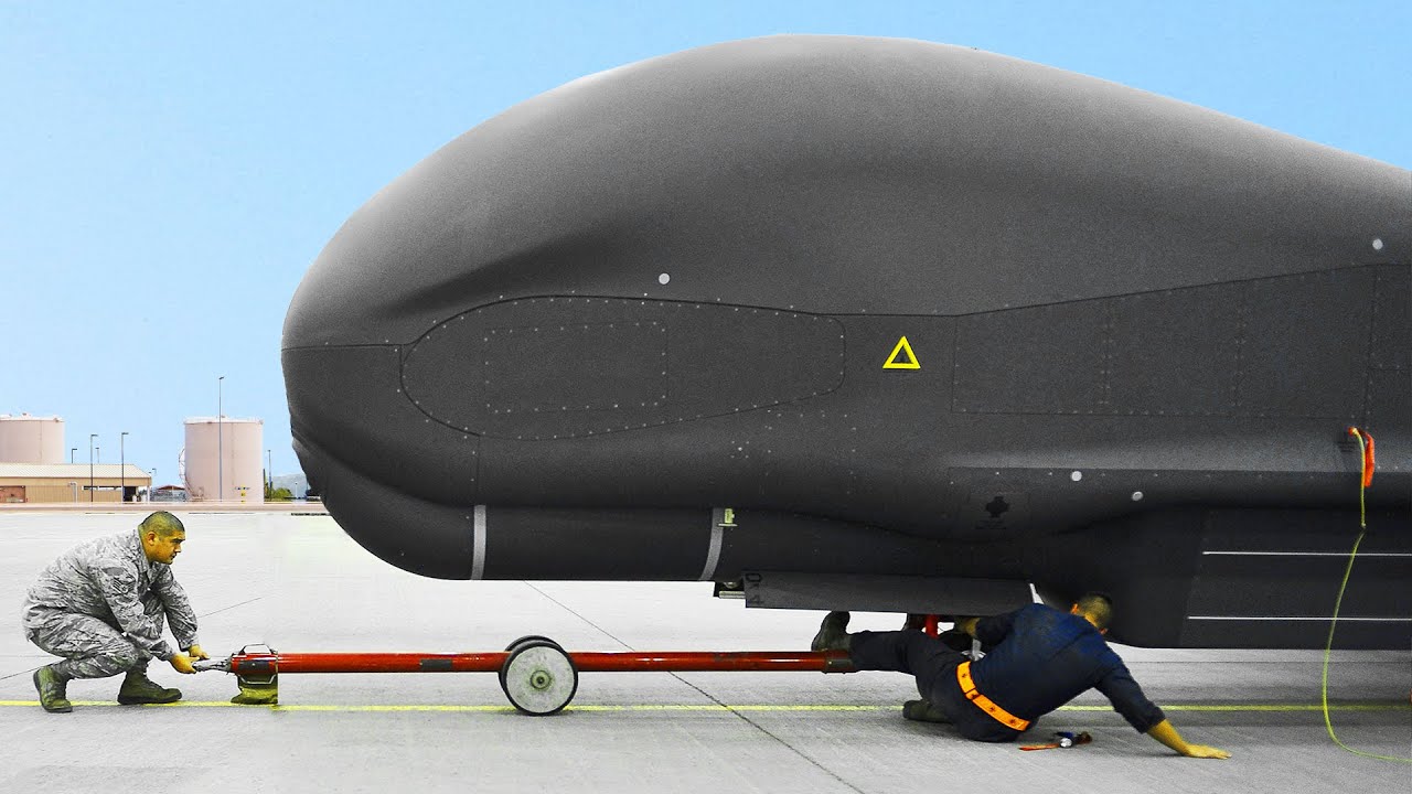 US Testing the World’s Largest 0 Million Drone : Meet the RQ-4 UAV