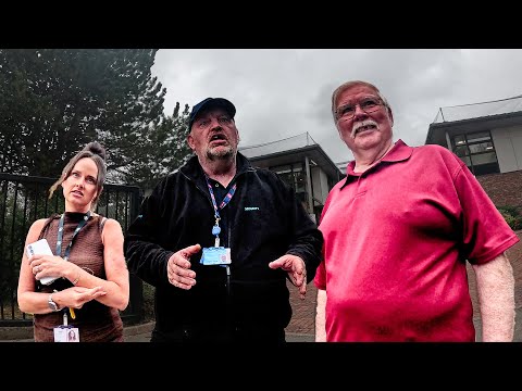 WE'VE ASKED YOU NOT TO FILM THE PREMISES, I'M RINGING THE POLICE NOW!!!! - Barclays Offices Cardiff