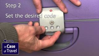 How to change the code on the a Samsonite suitcase like Termo YouTube