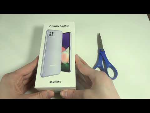 Samsung Galaxy A22 - Unboxing