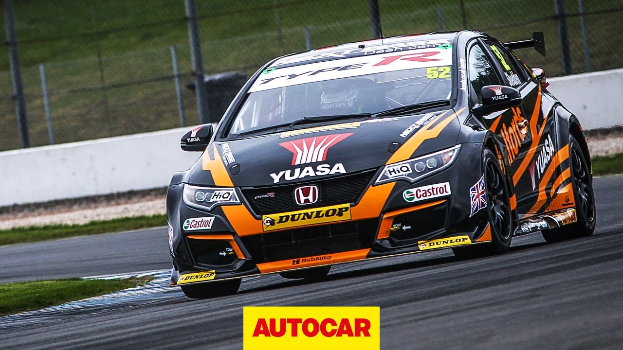 2017 BTCC car driven - Honda Civic Type R tested - Autocar