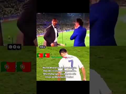 Rio Ferdinand đàng đáng kính của Ronaldo #rioferdinand #ronaldo #ân