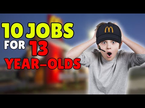 10 Jobs for 13 Year Olds