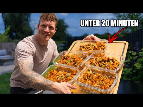Vorkochen für Faule! (Kaum Geschnibbel aber viel Protein!)