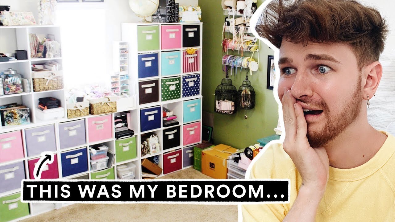 Reacting to my old bedrooms / diy craft room you are not ready for this. Lone Fox