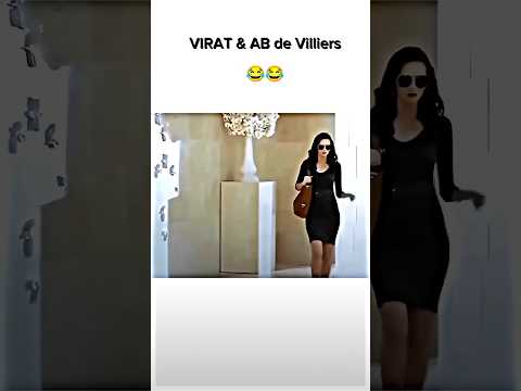 Virat & AB de Villiers 😂☠️🌚|| #viral #shortsfeed#viratkohli#abdevilliers #funny#ads #meams #status