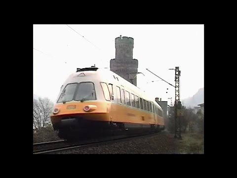 The DB in the Rhine Valley - 1990 | De DB in het Rijndal - 1990