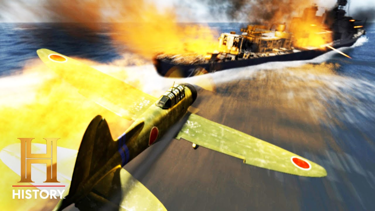WWII's Most Unrelenting Kamikaze Attack - Biggest Battles of WWII