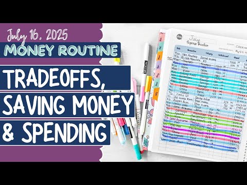 Money Routine | Money Tradeoffs + Saving Cash