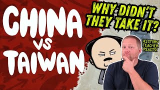 Why Didn't China Conquer Taiwan? | History Teacher Reacts | SideQuest