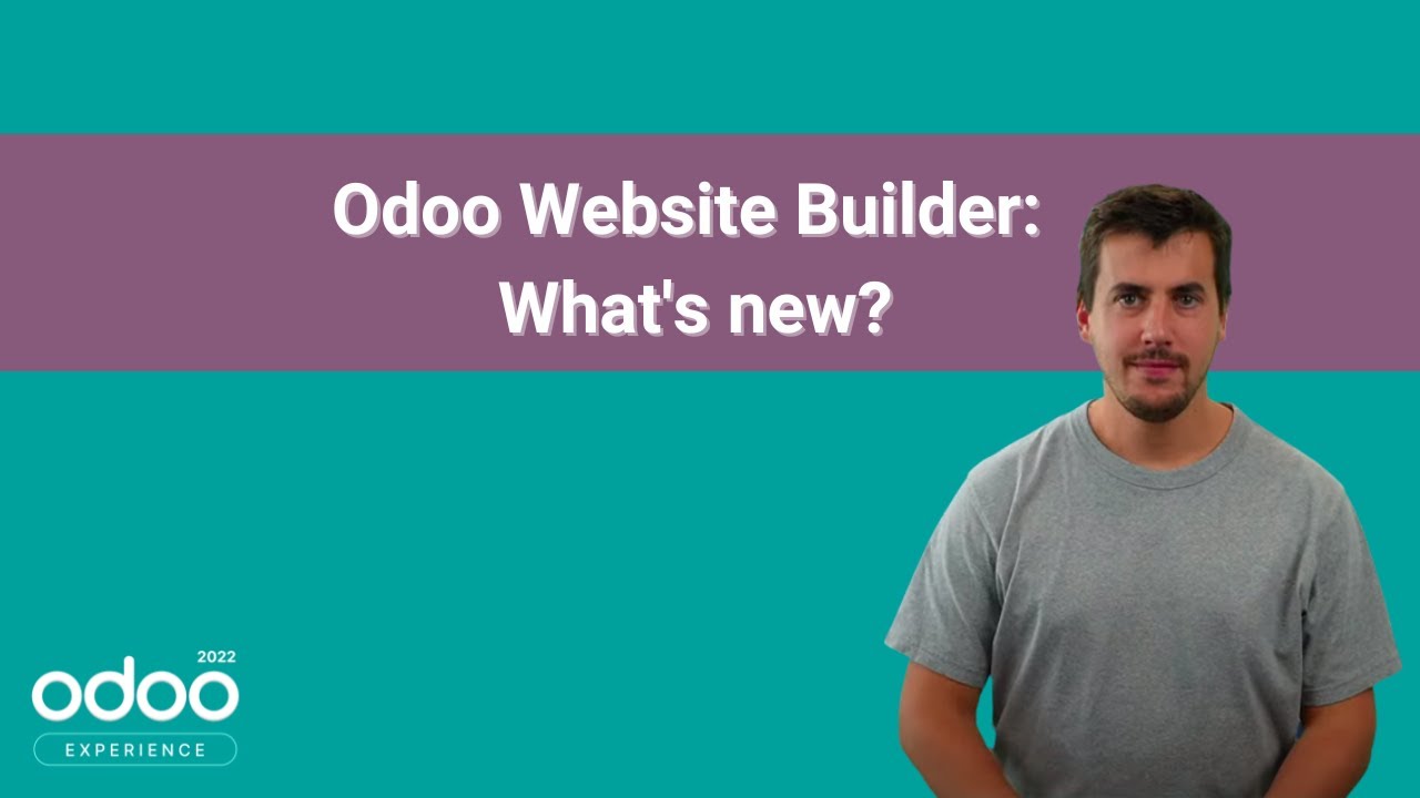 Odoo Website Builder: what's new? | 10/13/2022

In this talk, we'll take a deep dive into all the new features and elements found in Odoo 16 Website! Among other things, you will ...