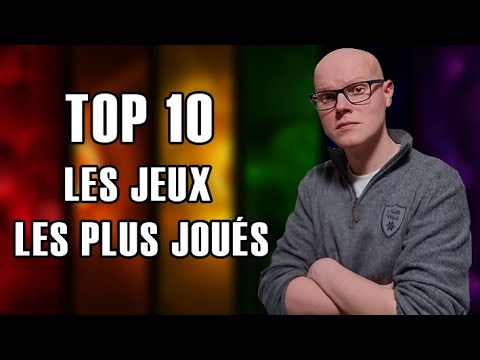 TOP 10 des Jeux de Société auxquels j'ai le plus joué en  2024