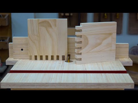 Router JIG Magic Creates IMPRESSIVE Box Joinery!