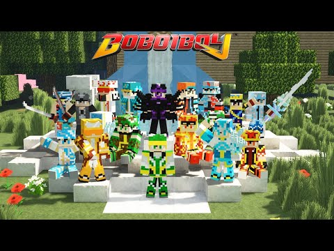 BoBoiBoy Berlatih Kuasa 10000 - Minecraft BoBoiBoy & Upin Ipin Mod