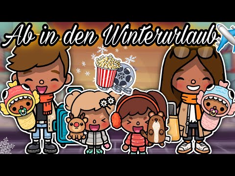 ❄️ AB IN DEN WINTERURLAUB ❄️   | AESTHETIC URLAUBSTORIES  | FILM | TOCA BOCA STORY DEUTSCH