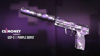 USP-S Purple DDPAT Gameplay