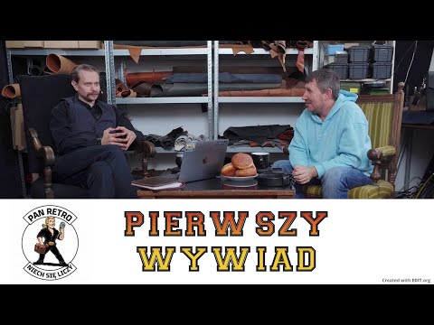 Andrzej przeprowadził swój pierwszy wywiad w życiu u Pan Retro Jak poszło Rolnikowi z Podlasia