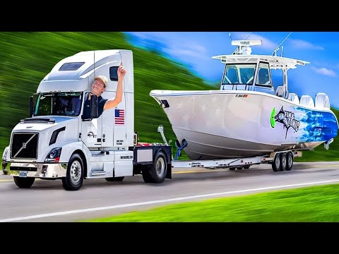 Sending Our 20,000 Pound Boat Somewhere EPIC!