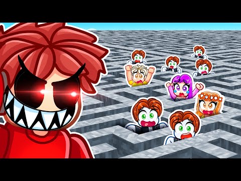 I Cheated Against 100 Players in a GIANT MAZE!