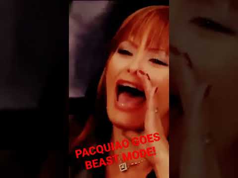 PACQUIAO GOES BEAST MODE!