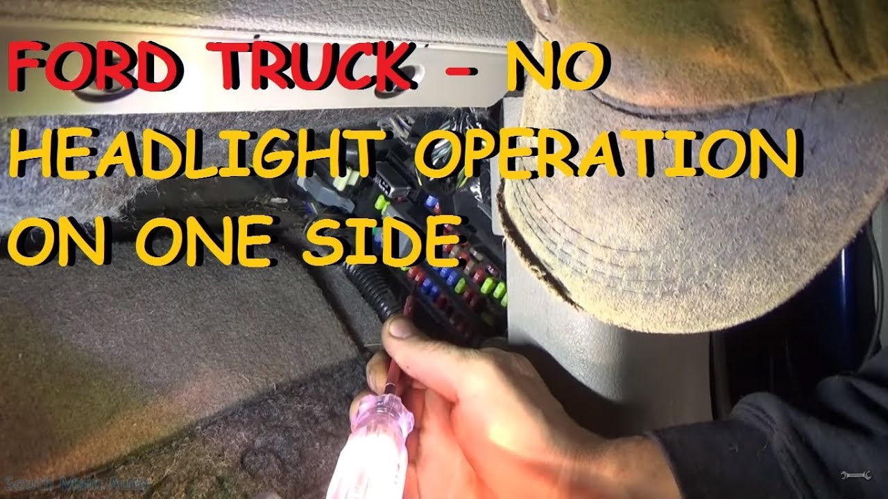 Ford Truck - One Headlight Not Working
